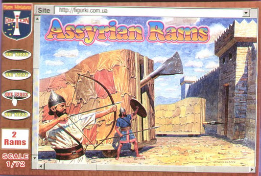 Orion Figures ORI72022 1:72 Assyrian Rams