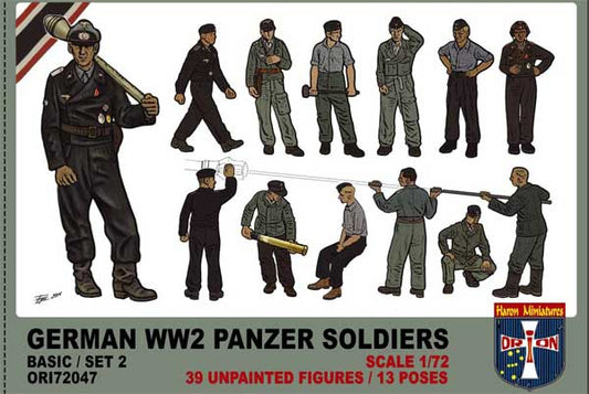 Orion Figures ORI72047 1:72 German Panzer Soldiers