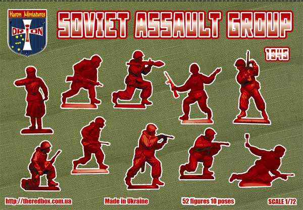 Orion Figures ORI72048 1:72 Soviet assault group 1945.