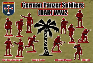 Orion Figures ORI72063 1:72 Afrika Korps Panzer Soldiers