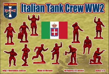 Orion Figures ORI72066 1:72 WWII Italian Tank Crew