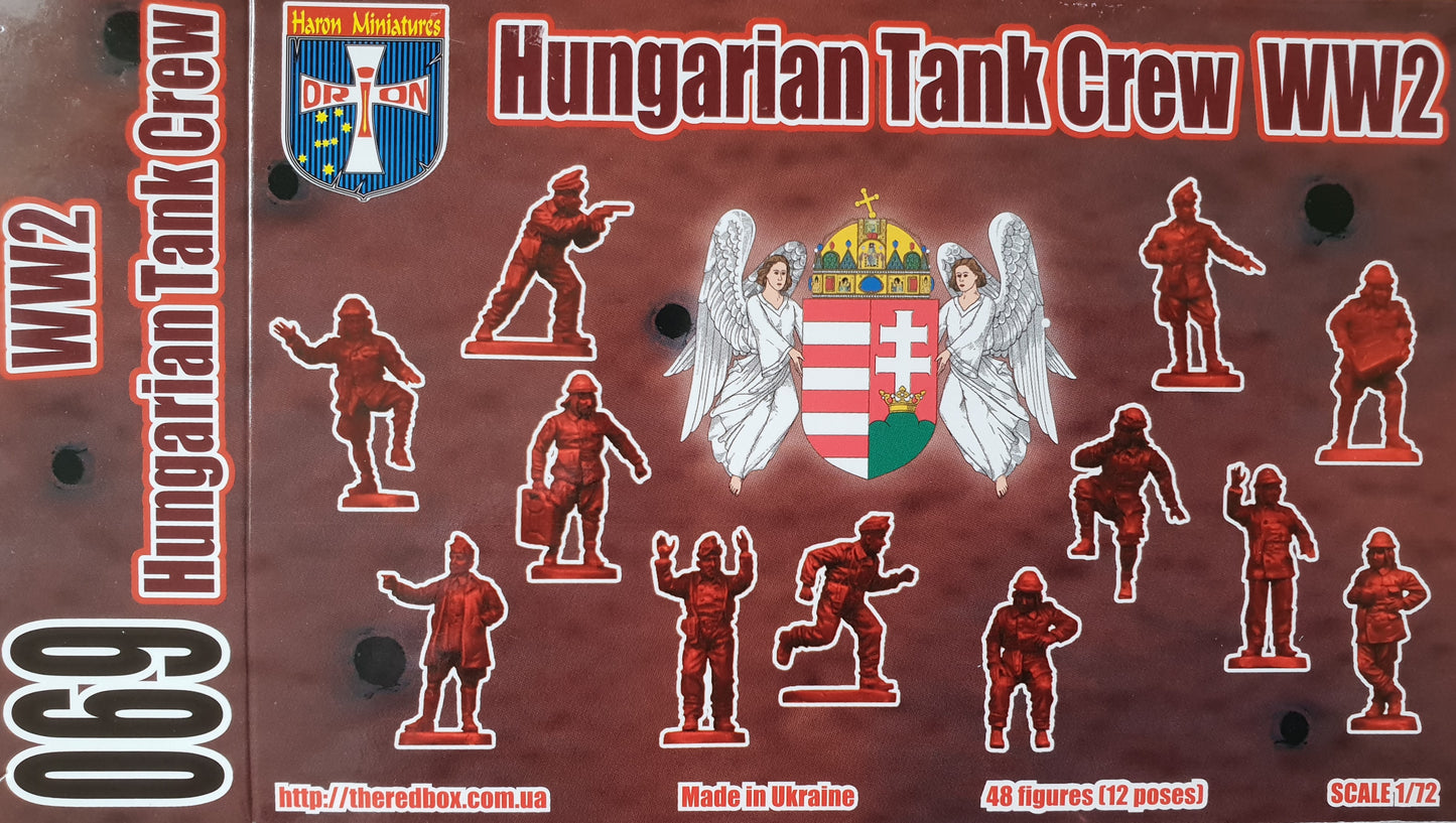 Orion Figures ORI72069 1:72 Hungarian Tank Crew WWII