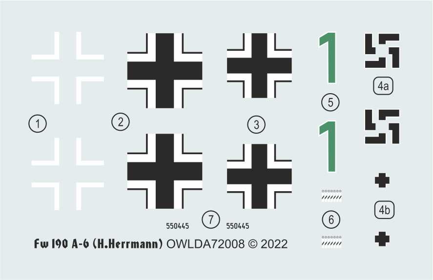 Owl OWLDA72008 1:72 Focke-Wulf Fw-190A-6