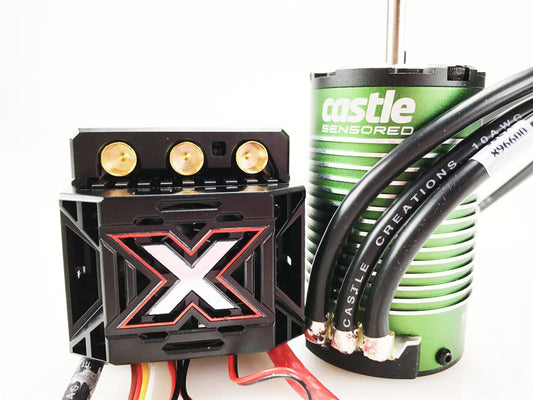 Castle Creations Monster X 25.2V ESC, 8A BEC W/1512-2650kV Sensored CC010-0145-04