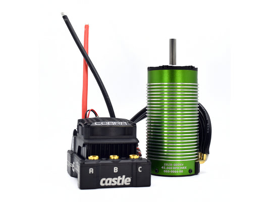 Castle Creations COBRA 5, 8S, 33.6V ESC, 20A PEAK BEC W/2028-800KV CC010-0179-01