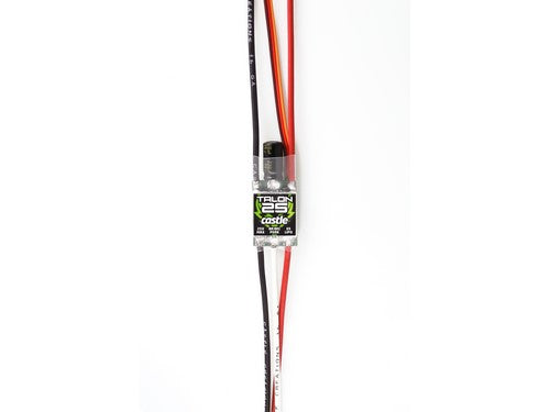 Castle Creations Talon 25, 25 V 25AMP ESC, HEAVY DUTY BEC CC12800