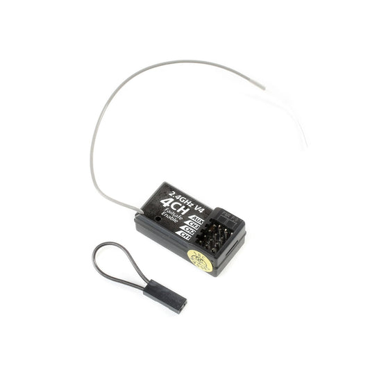 ECX 2.4GHz Receiver WP,4-Channel V4 ECX13009