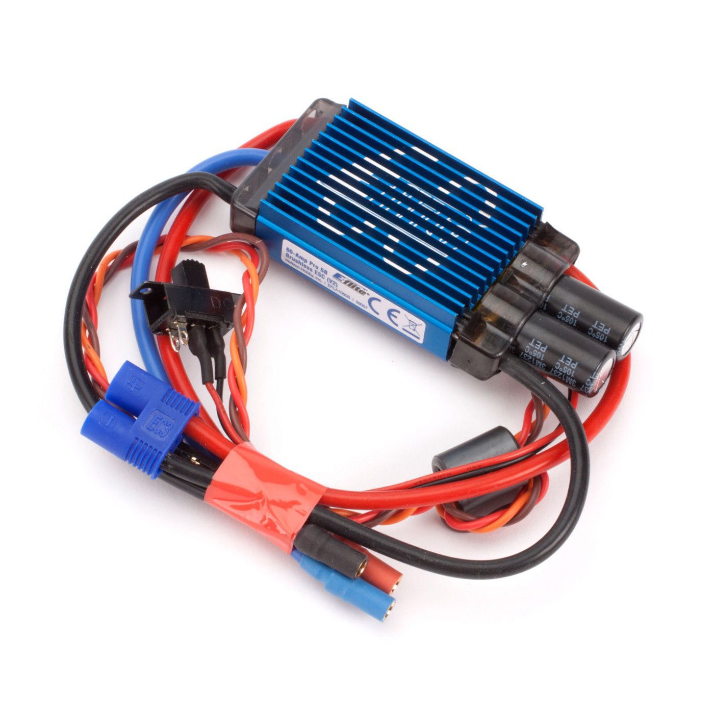 E-flite 60-Amp Pro Switch-Mode BEC Brushless ESC (V2) EFLA1060B