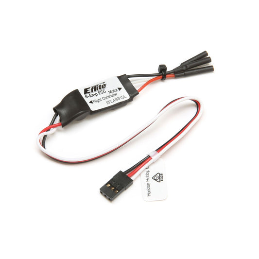 E-flite 6 amp ESC Long Lead: Mini Convergence EFLA9313L