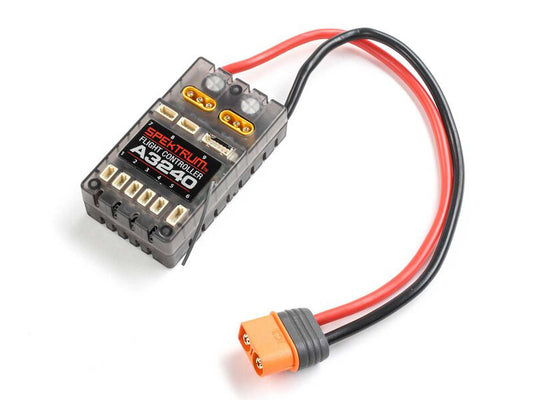 Spektrum Flight Controller with Twin ESCs: F-14 Tomcat 40mm Twin EDF SPMA3240