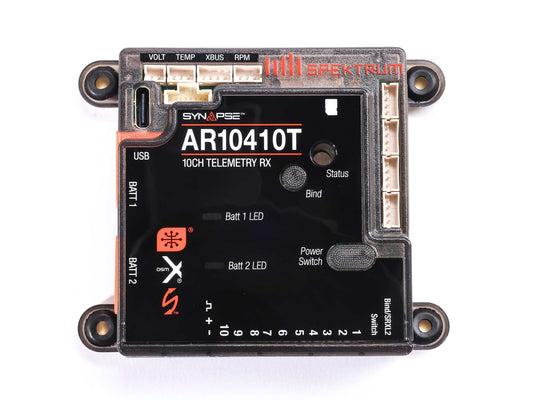 Spektrum AR10410T 10-Channel PowerSafe Telemetry Receiver SPMAR10410T