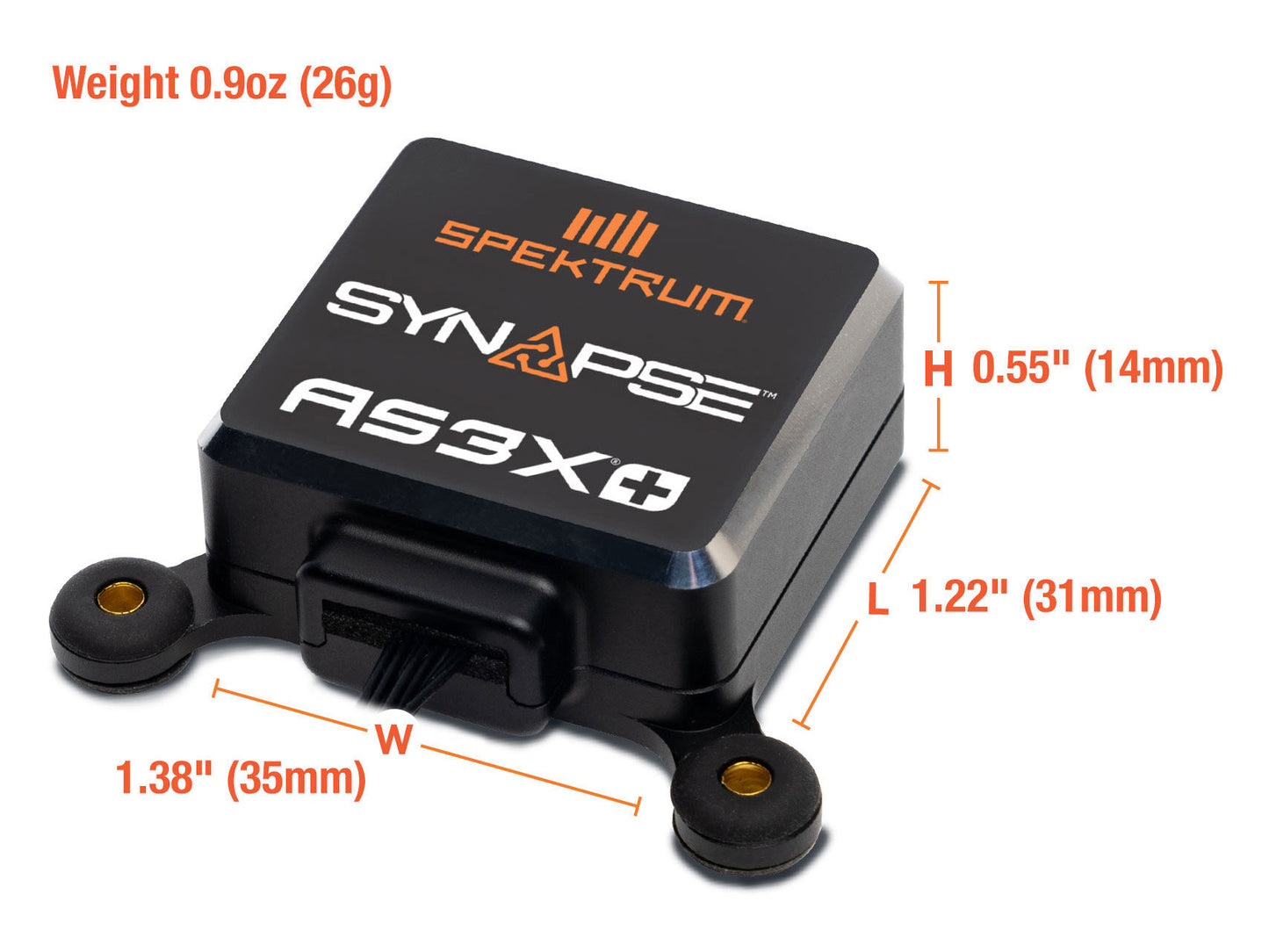 Spektrum AR20410T 20CH PowerSafe Receiver with AS6000 SAFE Module SPMAR20410TS