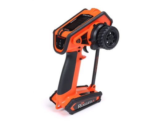 Spektrum DX Rugged+ 12-Channel DSMR+ Transmitter, Orange SPMR6220O