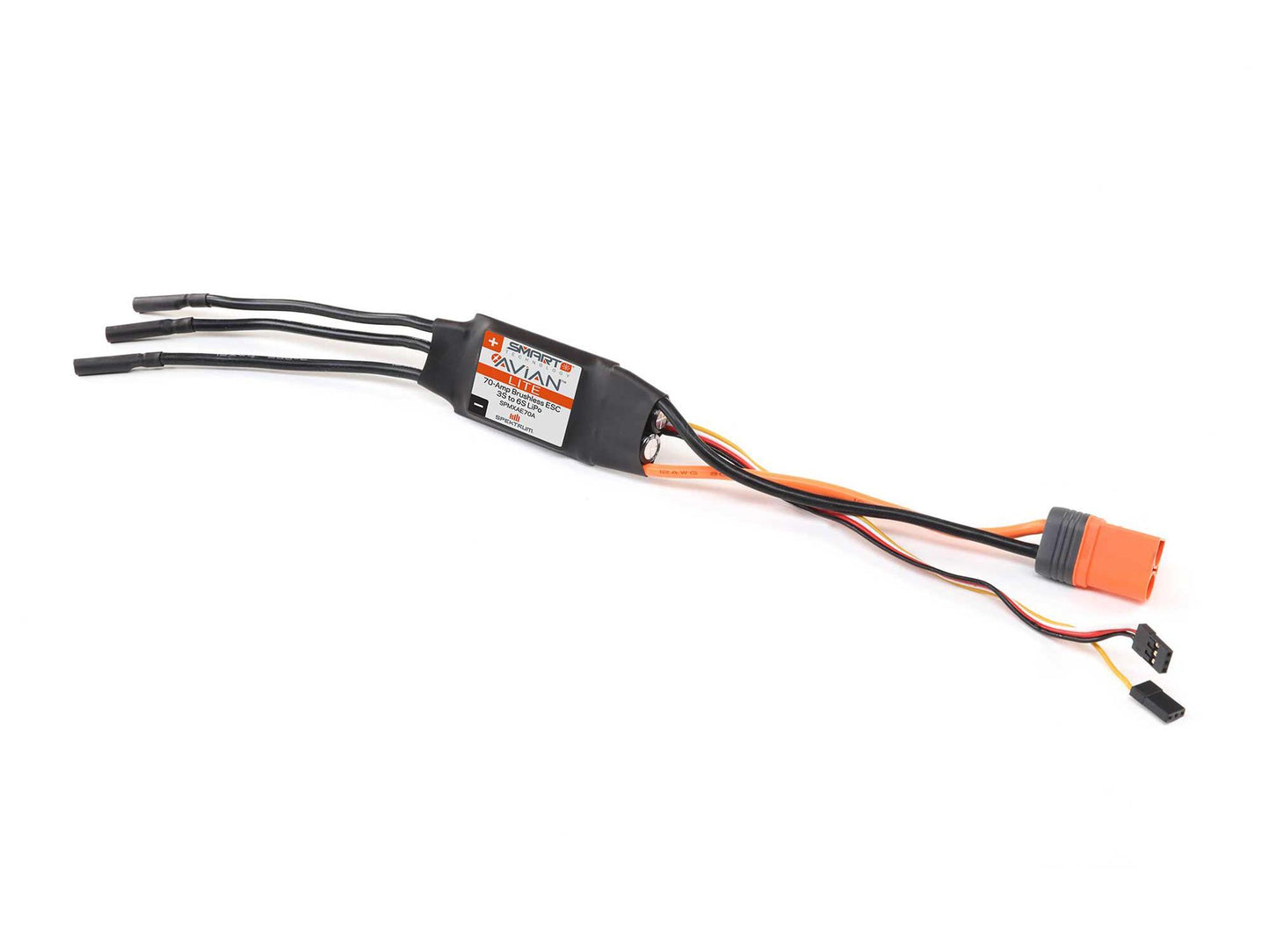 Spektrum Avian Lite 70-Amp Brushless Smart ESC, 3S-6S IC5 SPMXAE70A