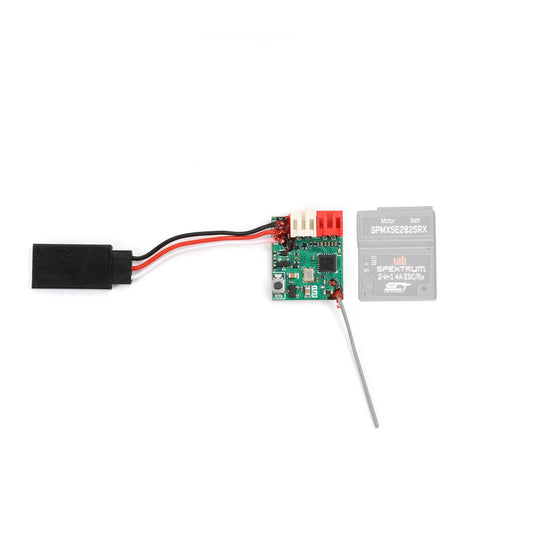 Spektrum 10A Brushed 2-in-1 ESC / SLT Receiver: Micro-B SPMXSE2825RX