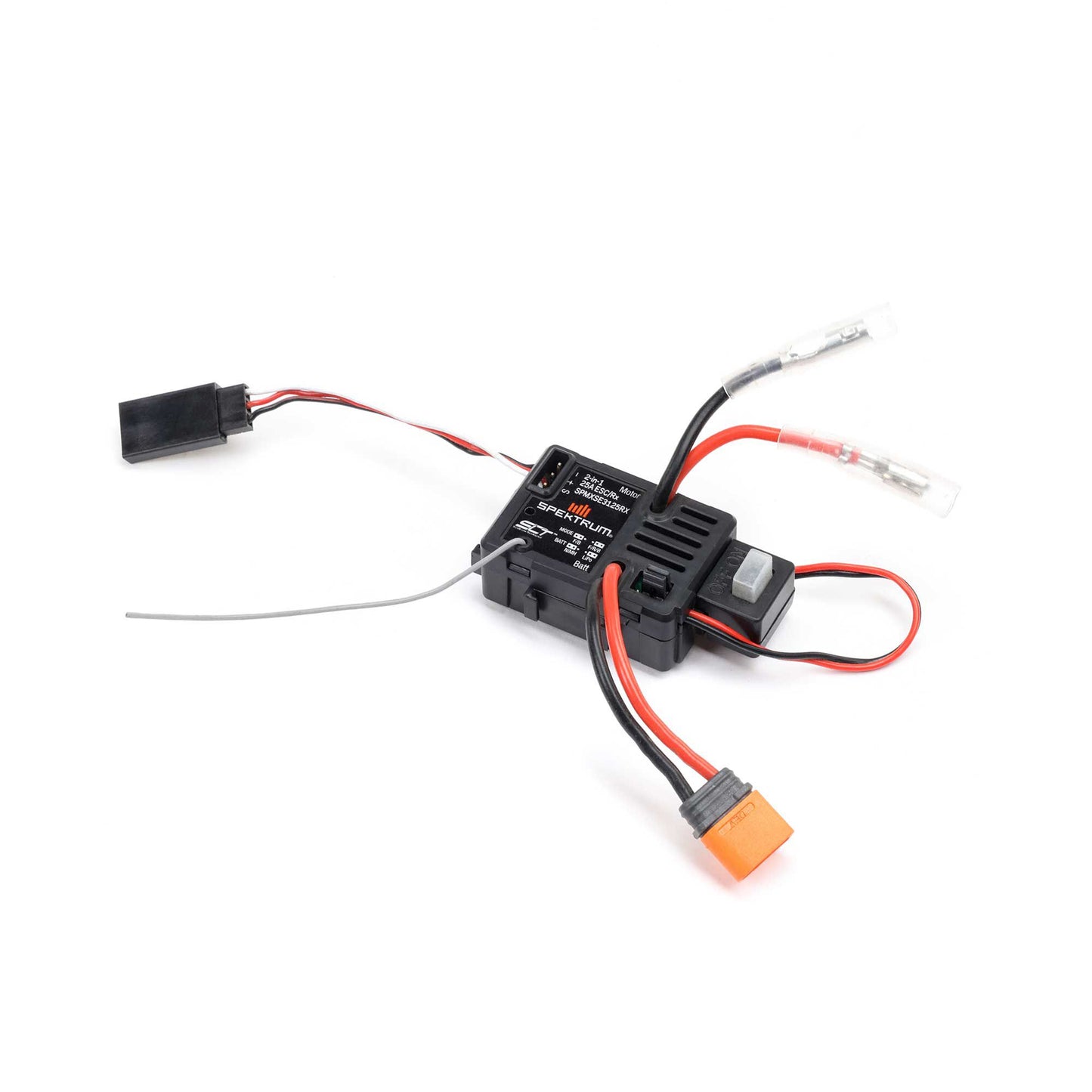 Spektrum SLT RX / 25A BRUSHED ESC NASCAR Project, IC2 SPMXSE3125RX