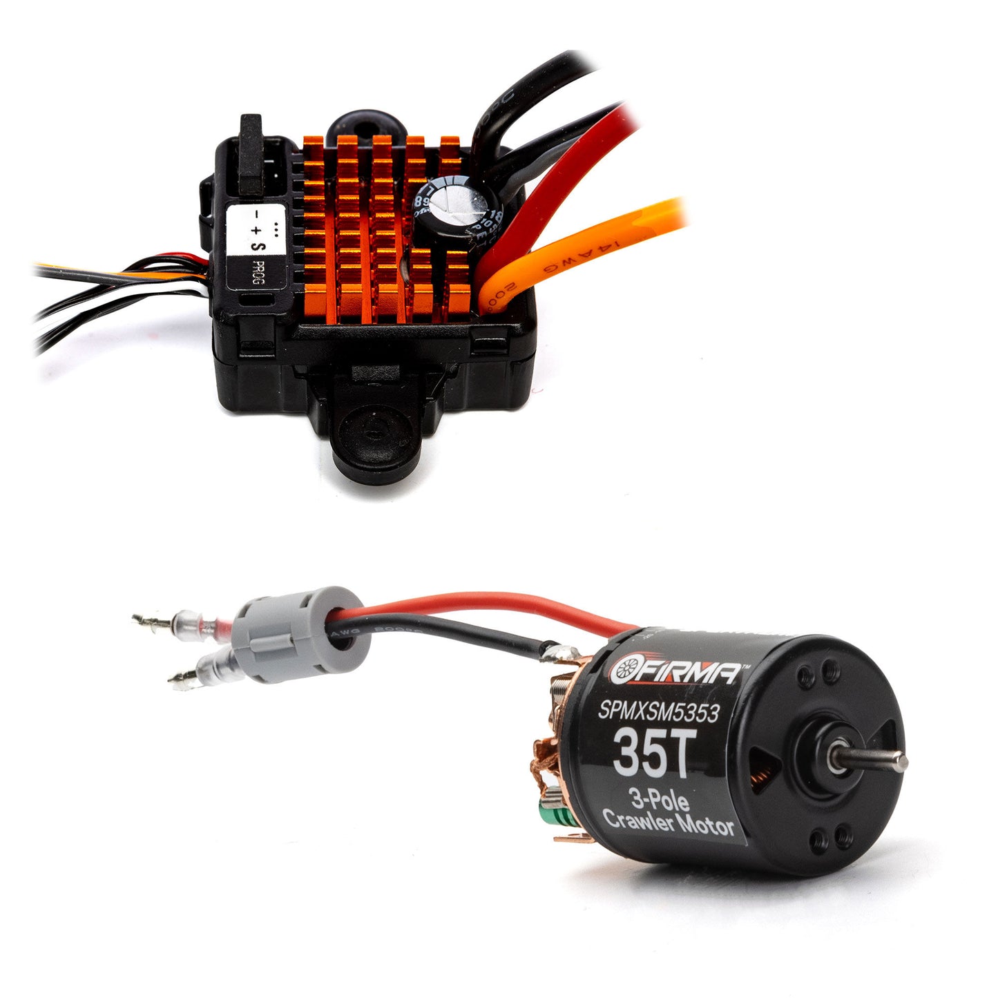 Spektrum FIRMA 70A BR Smart ESC/35T Brushed Motor Combo SPMXSEMC12