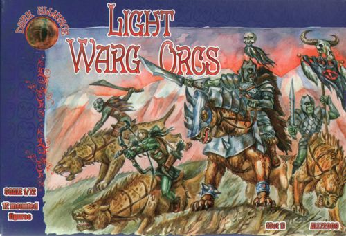 Dark Alliance ALL72009 1:72 Light Warg Orcs
