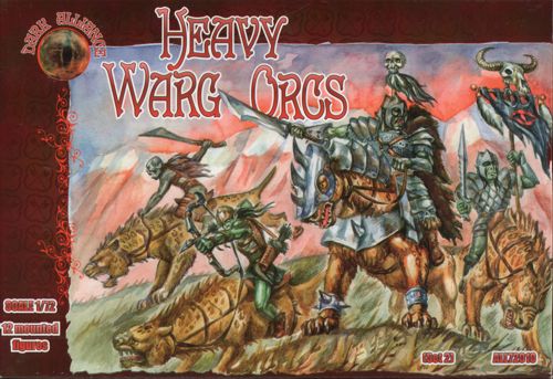 Dark Alliance ALL72010 1:72 Heavy Warg Orcs