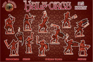 Dark Alliance ALL72016 1:72 Half-orcs set 2