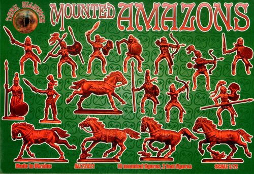 Dark Alliance ALL72021 1:72 Mounted Amazons