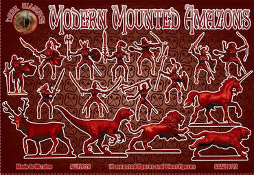 Dark Alliance ALL72026 1:72 Modern Mounted Amazons
