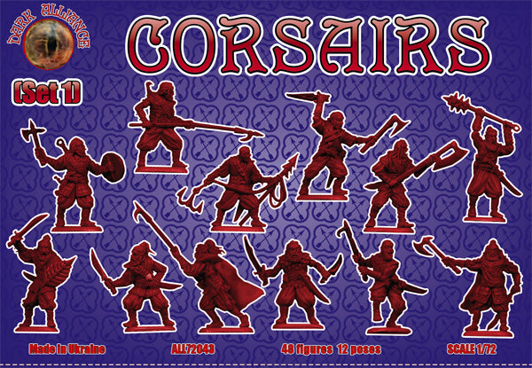 Dark Alliance ALL72043 1:72 Corsairs Set 1