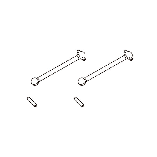 PD Racing Front Transverse Shafts 2pcs 303-041