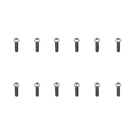 PD Racing B Head Hex Screw HM4x20 12pcs 501-058