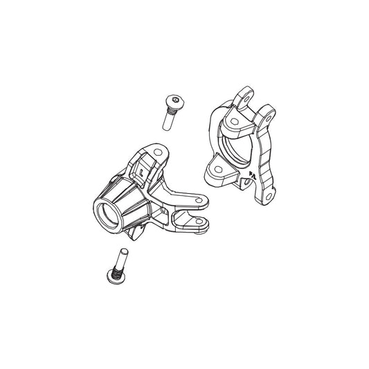 PD Racing Front Left C Hub 1:10 861-005