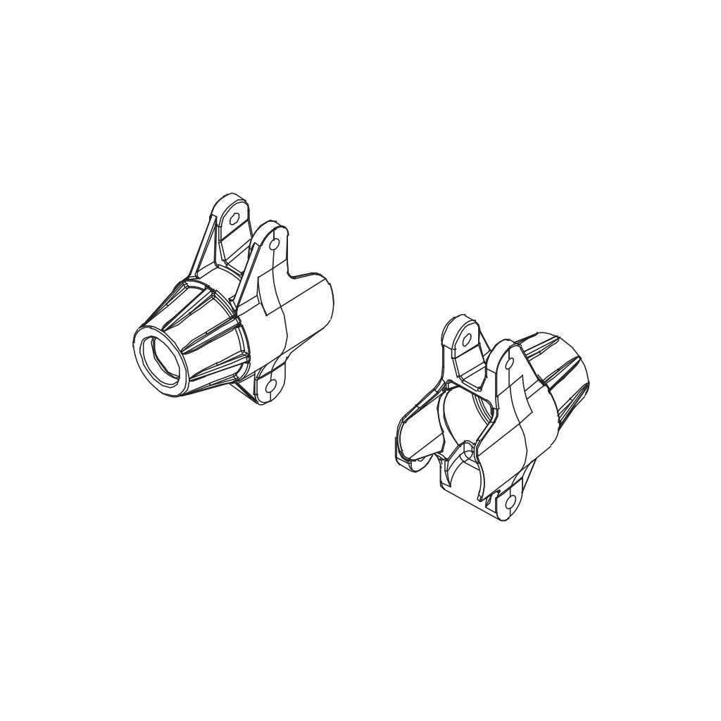 PD Racing Rear C Hub 1:10 861-007