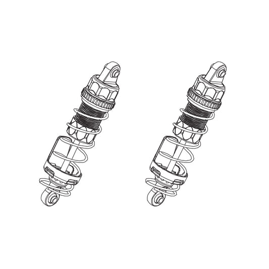 PD Racing Rear Shock Absorber 2pcs 1:10 861-011