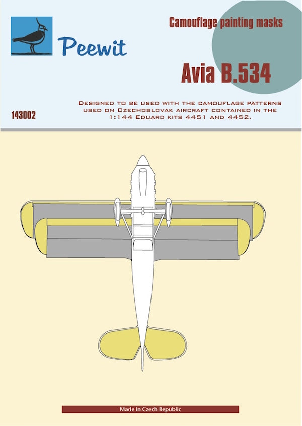 Peewit PEE143002 1:144 Avia B-534
