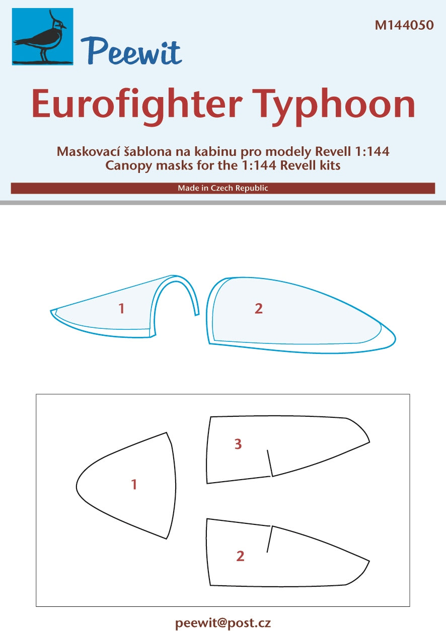 Peewit PEE144050 1:144 Eurofighter EF-2000A Typhoon