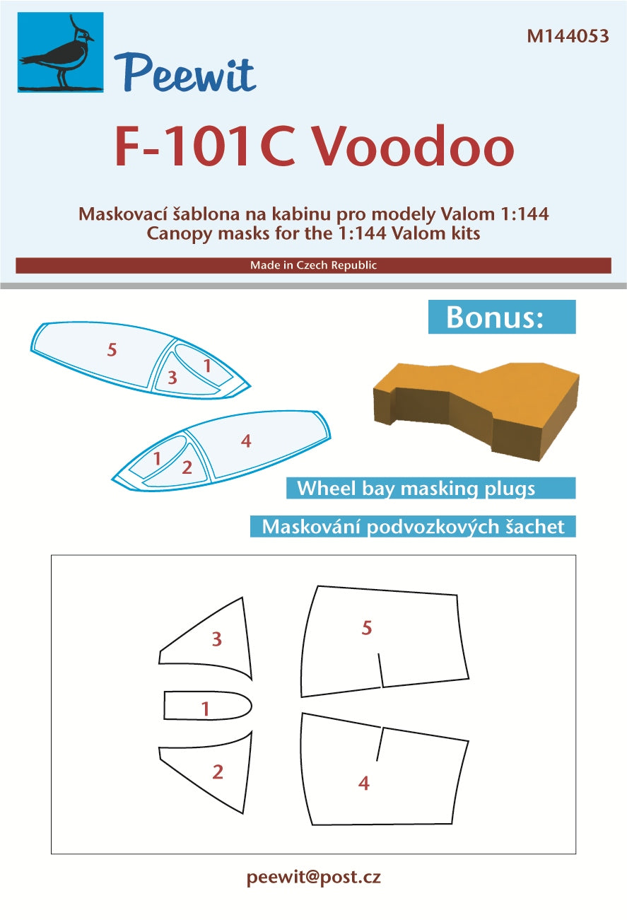 Peewit PEE144053 1:144 McDonnell F-101C Voodoo