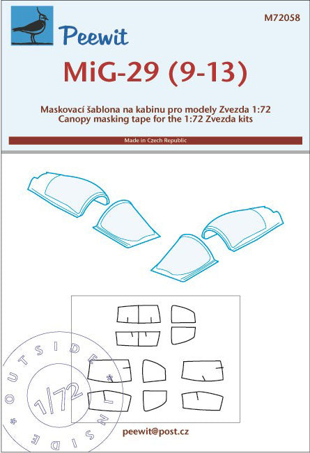 Peewit PEE72058 1:72 Mikoyan MiG-29