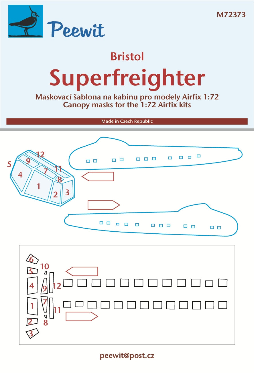 Peewit PEE72373 1:72 Bristol Superfreighter
