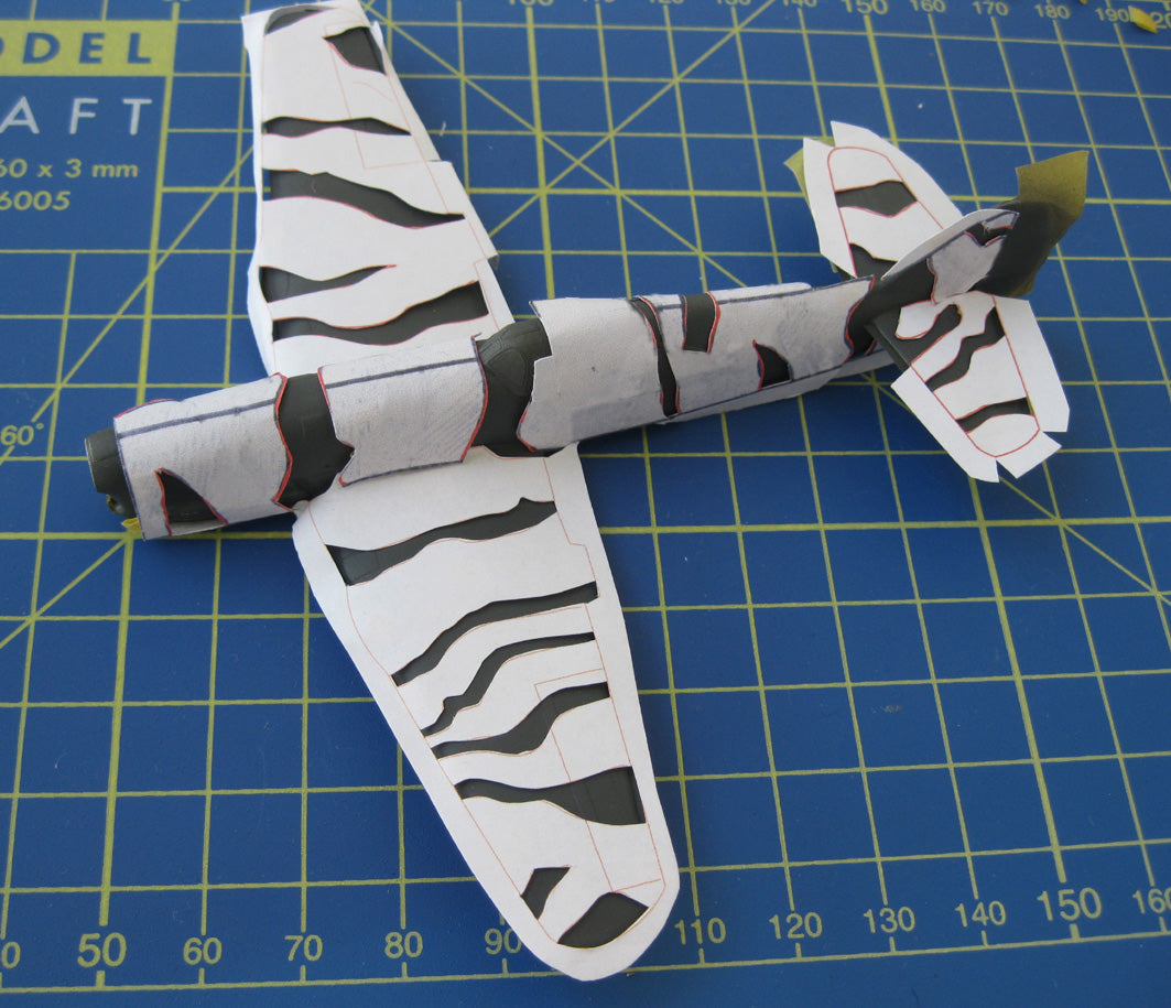 Peewit PEE77001 1:72 Caudron CR.714 Camouflage pattern paint masks