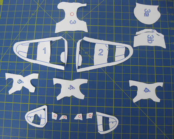 Peewit PEE77002 1:72 Lavochkin La-5 Camouflage pattern paint masks