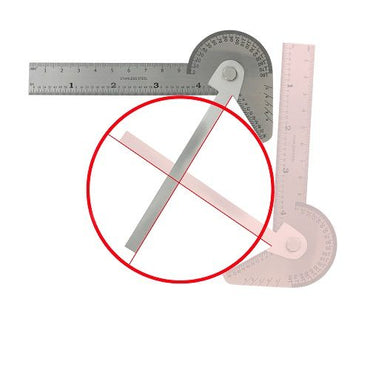 Shesto PGA5001 Modelcraft 5 in 1 Angle Rule & Gauge