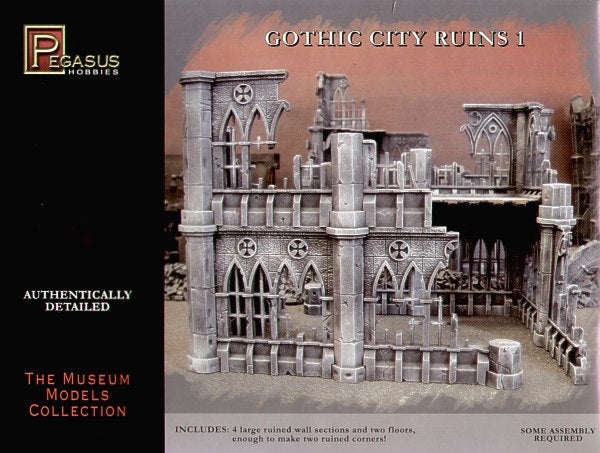 Pegasus Hobbies (P) PH4930 1:72 Gothic City Ruins 1