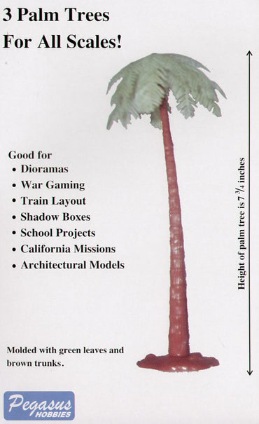 Pegasus Hobbies (P) PH6502 1:72 Large Palm Trees Style B 19cm