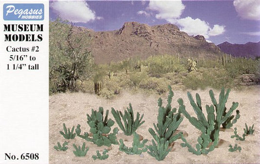 Pegasus Hobbies (P) PH6508 1:72 Small Cactus 8mm-32mm