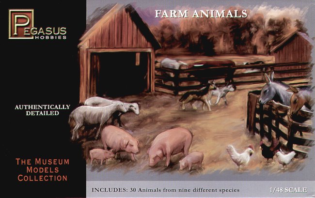Pegasus Hobbies (P) PH7006 1:48 Mission Animals