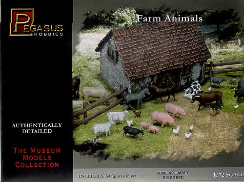 Pegasus Hobbies (P) PH7052 1:72 Farm Animal