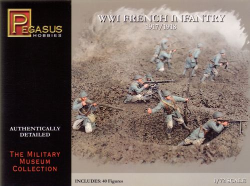Pegasus Hobbies (P) PH7199 1:72 WWI French Infantry