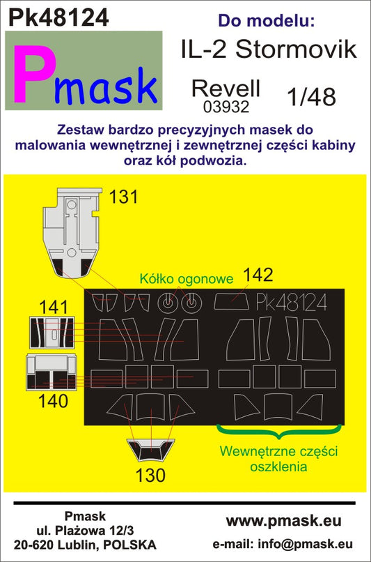 Pmask PK48124 1:48 Ilyushin IL-2 Stormovik