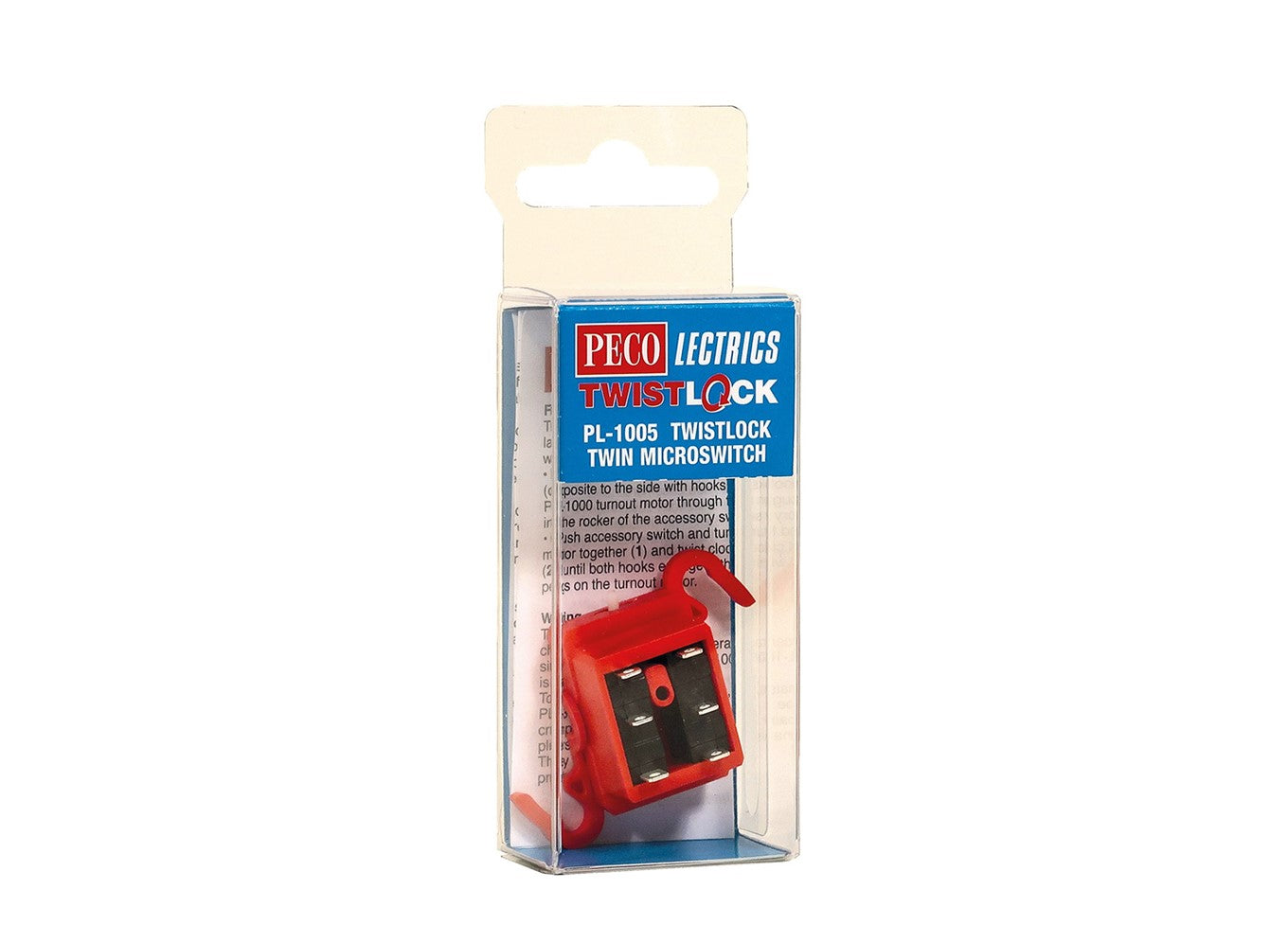 PECO PL-1005 Twistlock Twin Microswitch