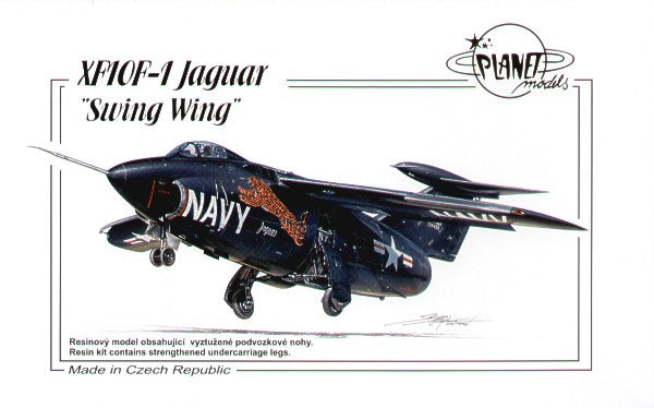 Planet Models PLA17172 1:72 Grumman XF10F-1 Jaguar 'Swing Wing' with U.S