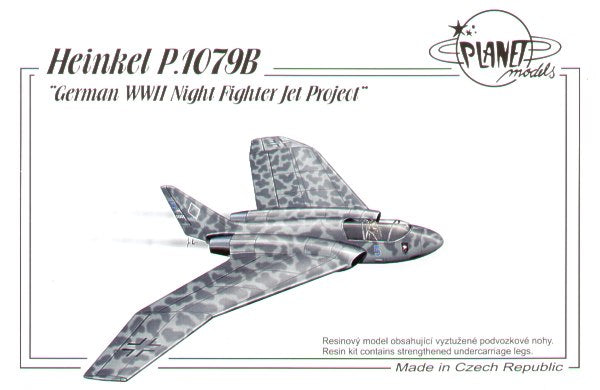 Planet Models PLA17472 1:72 Heinkel P.1079B